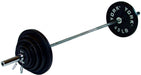 York Barbell 300lb Deep Dish Cast Iron Olympic Set    