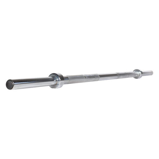 York Barbell 7' Extreme Grip Bar (Chrome, 1000lb Capacity, 2" Grip)    