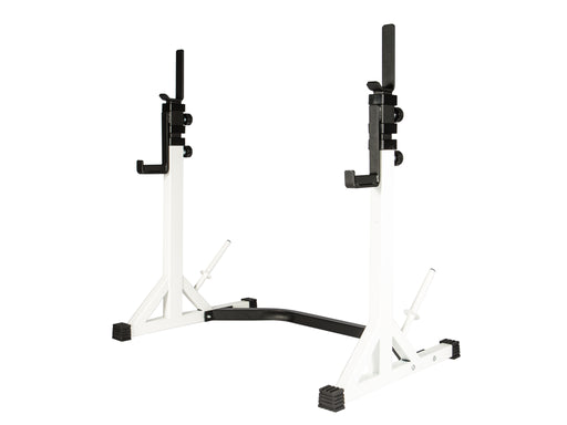 York Barbell FTS Press Squat Stands White    