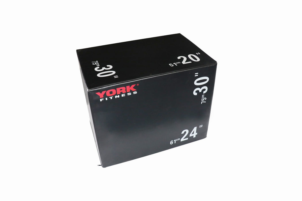 York Barbell 3 in 1 Plyo Box - Foam    