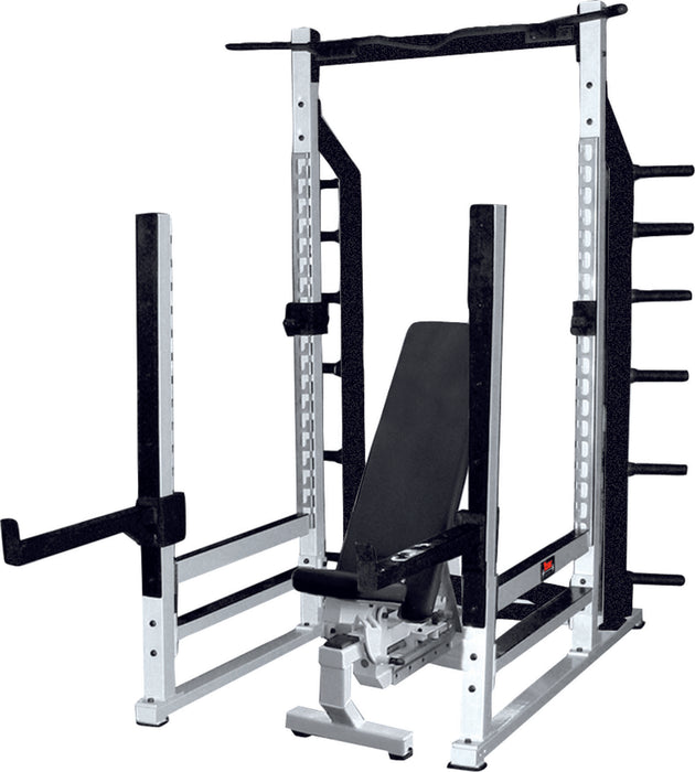 York Barbell STS Multi-Function Rack 54000 White  