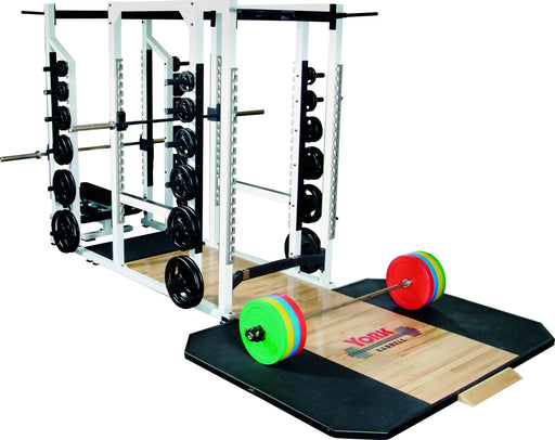 York Barbell STS Triple Combo Rack - White    