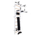 BenchK Wall Bars + Fixed Steel Pullup-Bar + Dip Bar + Bench 723B 5903317830771 White  