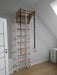 BenchK Wall Bars + Adjustable Wood Pullup-Bar 711B    