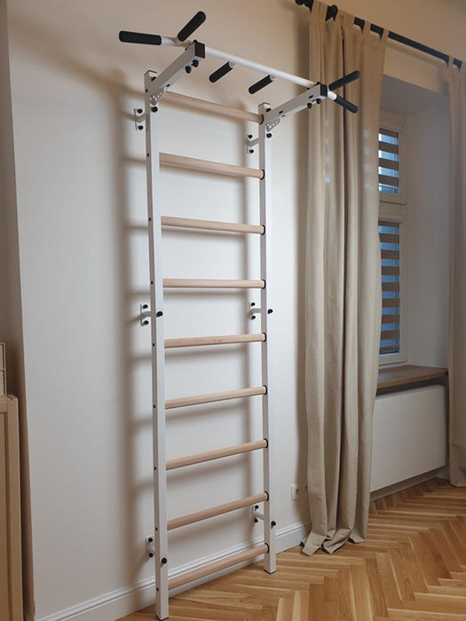 BenchK Wall Bars + Fixed Steel Pullup-Bar 721B    