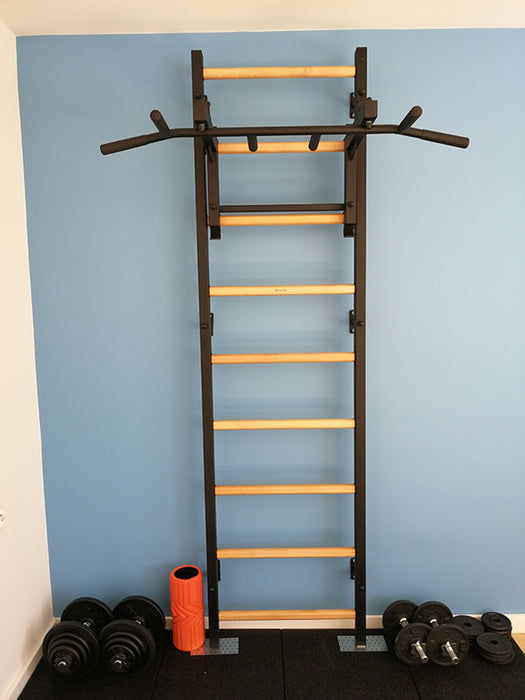 BenchK Wall Bars + Steel Pullup-Bar 731B    