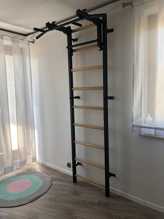 BenchK Wall Bars + Steel Pullup-Bar 731B    