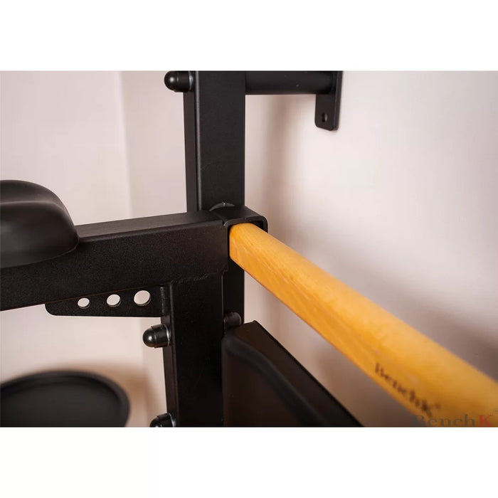 BenchK Wall Bars + Steel Pullup-Bar + Dip Bar 732B    