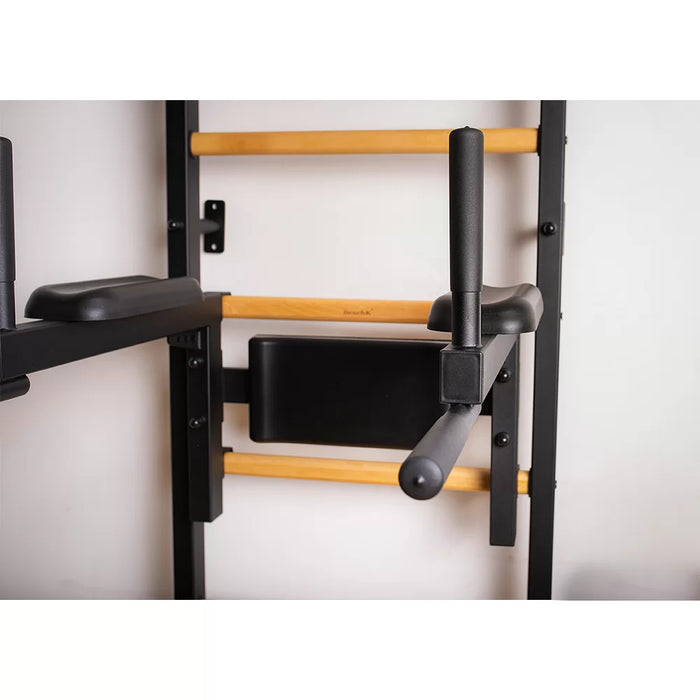 BenchK Wall Bars + Fixed Steel Pullup-Bar + Dip Bar 722B    