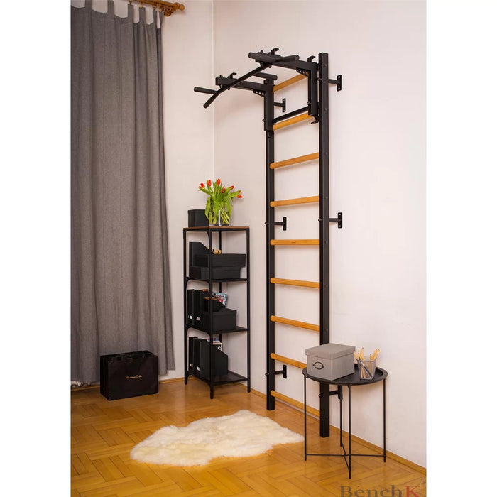 BenchK Wall Bars + Steel Pullup-Bar 731B    