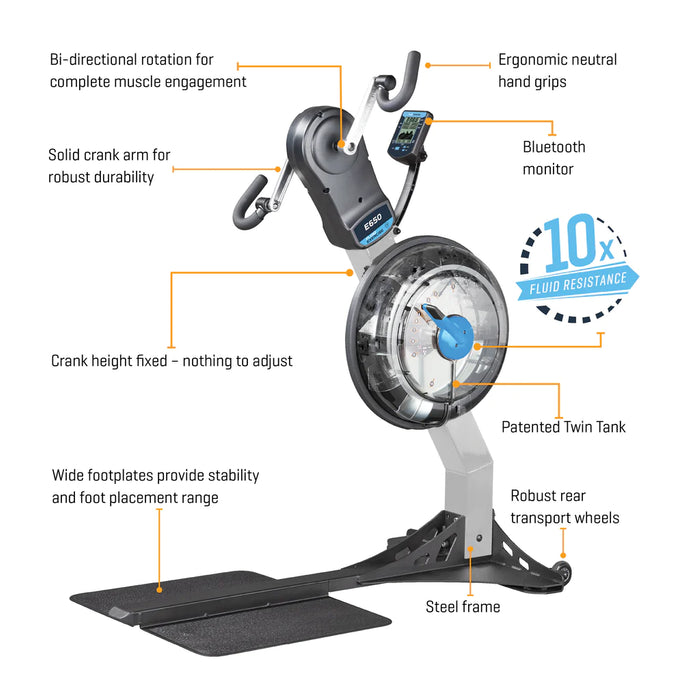 First Degree Fitness E650 Arm Cycle (Standing Upper Body Ergometer)    