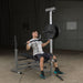 Body Solid GDIB46LP4 Power Center Combo Bench Package    