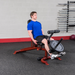 Body Solid Adjustable Bench (Flat / Incline / Decline) with Red Frame    