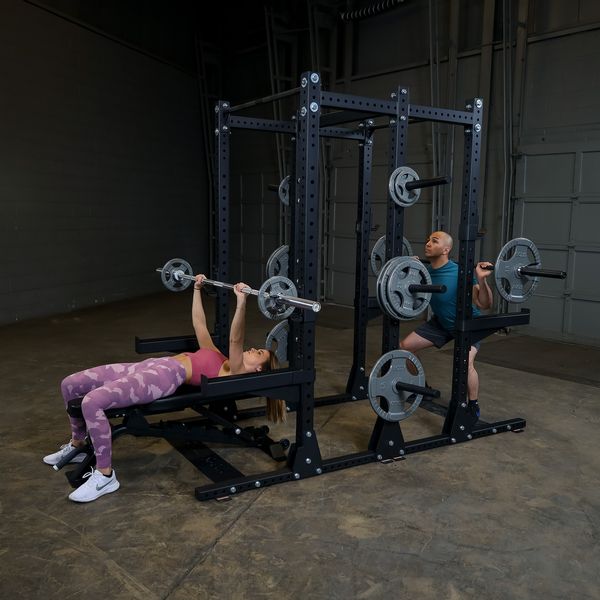 Body Solid Pro Clubline SPR500DBL Double Half Rack    