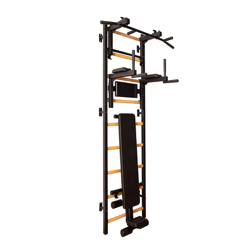 BenchK Wall Bars + Steel Pullup-Bar + Dip Bar + Bench 733B 5903317830016 Black  