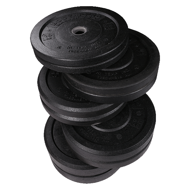 Body Solid 260lb Bumper Plate Set    