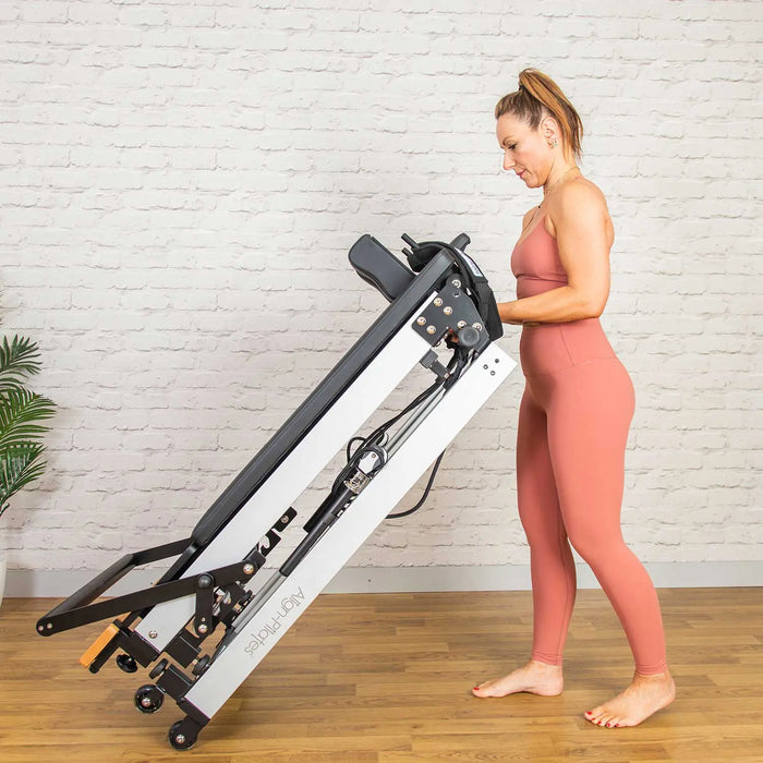 Align Pilates F3 Folding Reformer Machine + Jump Board, Sitting Box & Foot Strap