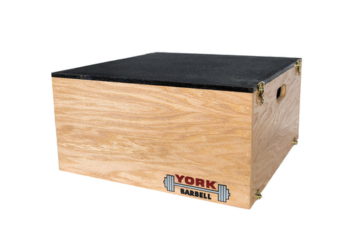 York Barbell Stackable Plyo Step-Up Box 54258 24x24x12in  