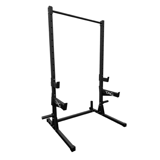 Tag Fitness Slimlite Rack (w/ Spotter Arms, J-Hooks & Rear Plate Storage)    