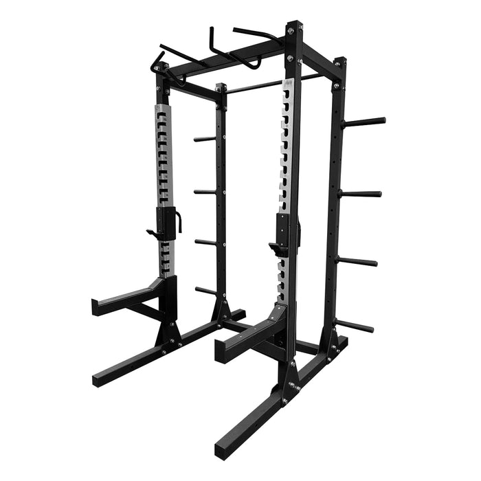 Tag Fitness Power Rack w/ Stainless Steel Sleeves & J-Hook    