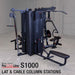 Body Solid Pro Clubline S1000 4-Stack Commercial Gym    