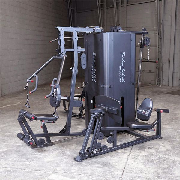 Body Solid Pro Clubline S1000 4-Stack Commercial Gym    