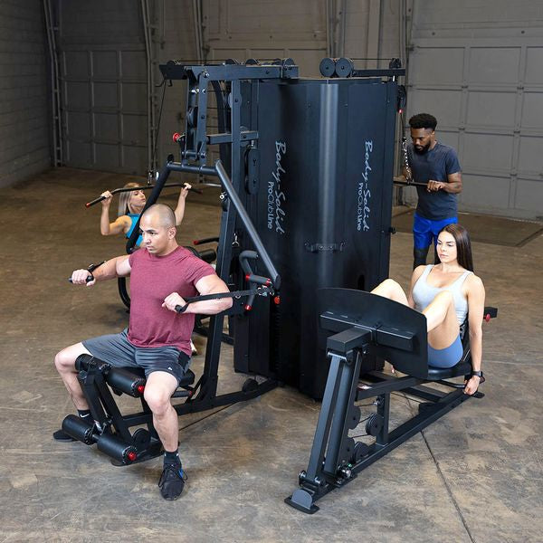 Body Solid Pro Clubline S1000 4-Stack Commercial Gym    