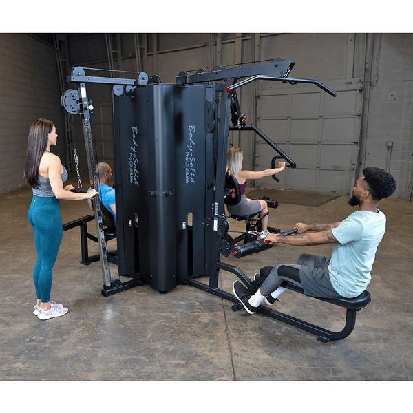 Body Solid Pro Clubline S1000 4-Stack Commercial Gym    