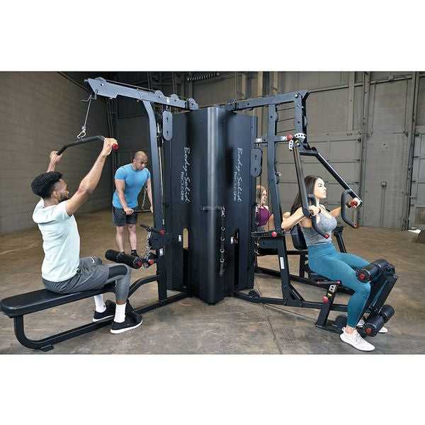 Body Solid Pro Clubline S1000 4-Stack Commercial Gym    