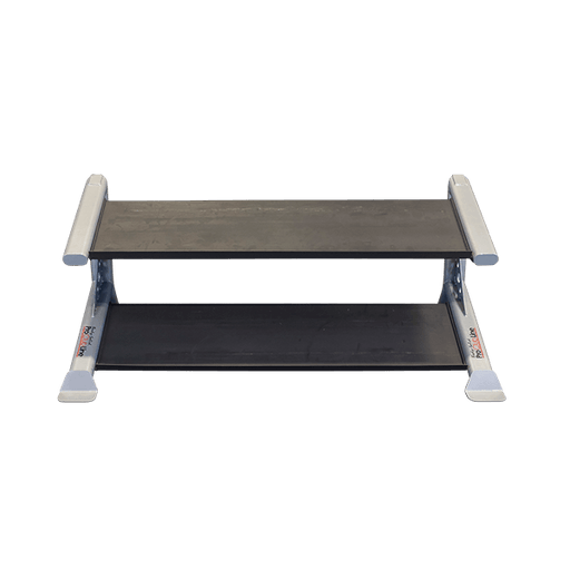 Body Solid Pro Clubline 2-Tier Dumbbell Rack    