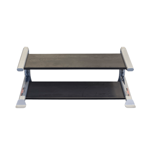 Body Solid Pro Clubline 2-Tier Dumbbell Rack    