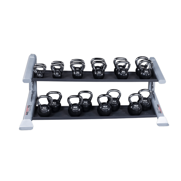 Body Solid Pro Clubline 2-Tier Kettlebell Rack    