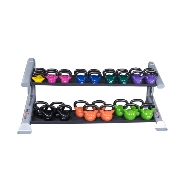 Body Solid Pro Clubline 2-Tier Kettlebell Rack    