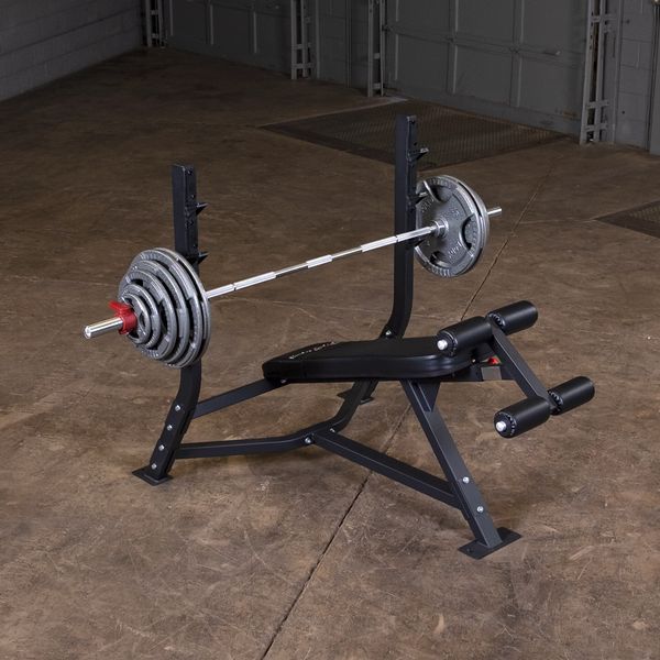 Body Solid Pro Clubline Olympic Decline Bench    