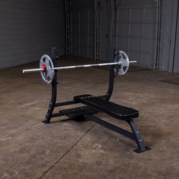 Body Solid Pro Clubline Olympic Flat Bench    