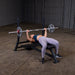 Body Solid Pro Clubline Olympic Flat Bench    