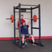 Body Solid Pro Clubline Power Rack Base Rack SPR1000 and Extension (SPR1000Back)    