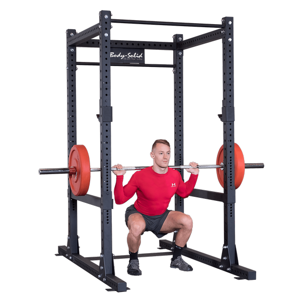 Body Solid Pro Clubline Power Rack Base Rack SPR1000 and Extension (SPR1000Back)    