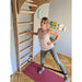 BenchK Wall Bars + Adjustable Wood Pullup-Bar 111    