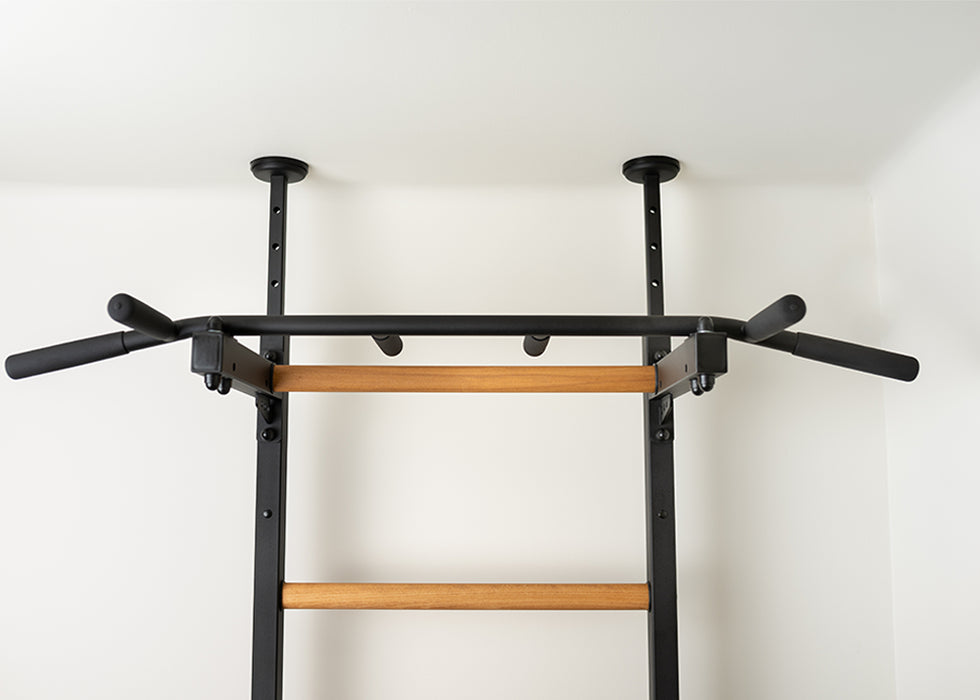 BenchK Wall Bars + Fixed Steel Pullup-Bar + Dip Bar + Bench 523