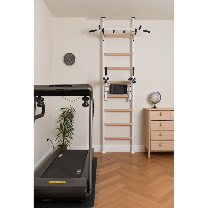 BenchK Wall Bars + Fixed Steel Pullup-Bar + Dip Bar 522