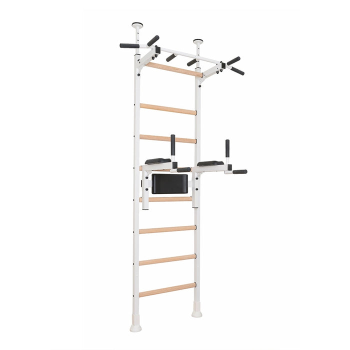 BenchK Wall Bars + Fixed Steel Pullup-Bar + Dip Bar 522