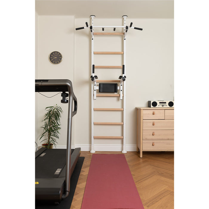 BenchK Wall Bars + Fixed Steel Pullup-Bar + Dip Bar 522