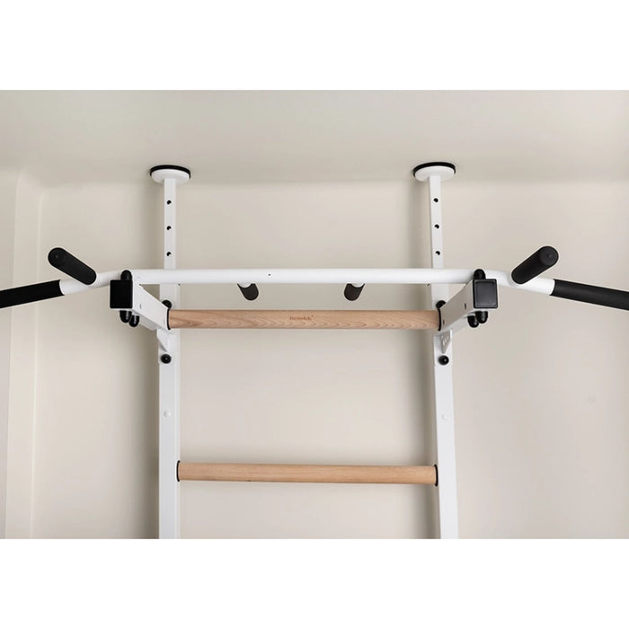 BenchK Wall Bars + Fixed Steel Pullup-Bar + Dip Bar 522