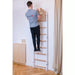 BenchK Wall Bars + Adjustable Wood Pullup-Bar 711B    