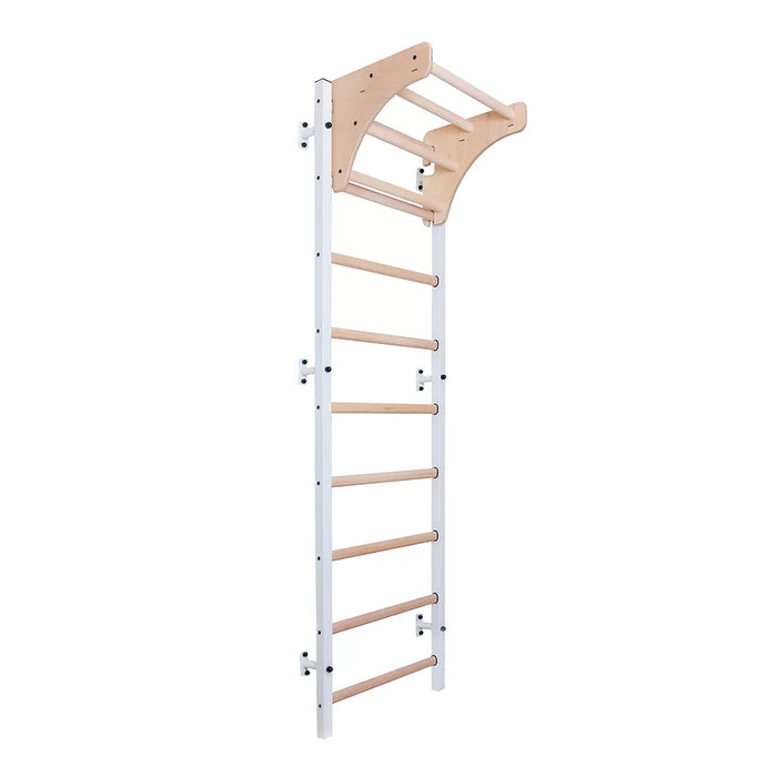 BenchK Wall Bars + Adjustable Wood Pullup-Bar 711B    