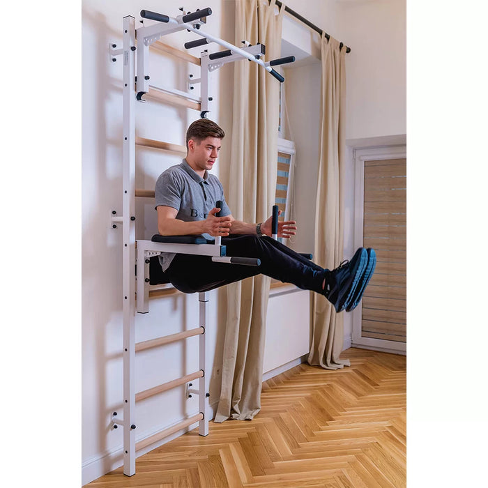 BenchK Wall Bars + Steel Pullup-Bar + Dip Bar 732B    