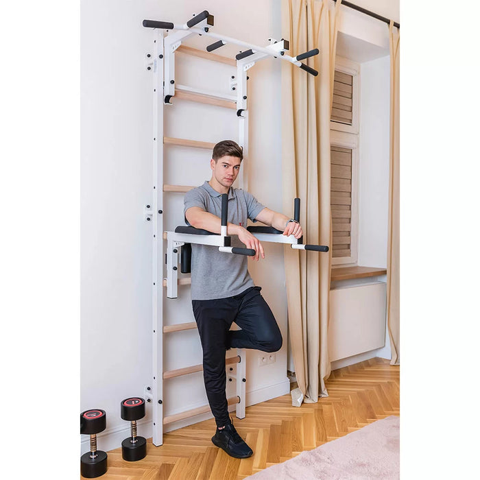 BenchK Wall Bars + Steel Pullup-Bar + Dip Bar 732B    