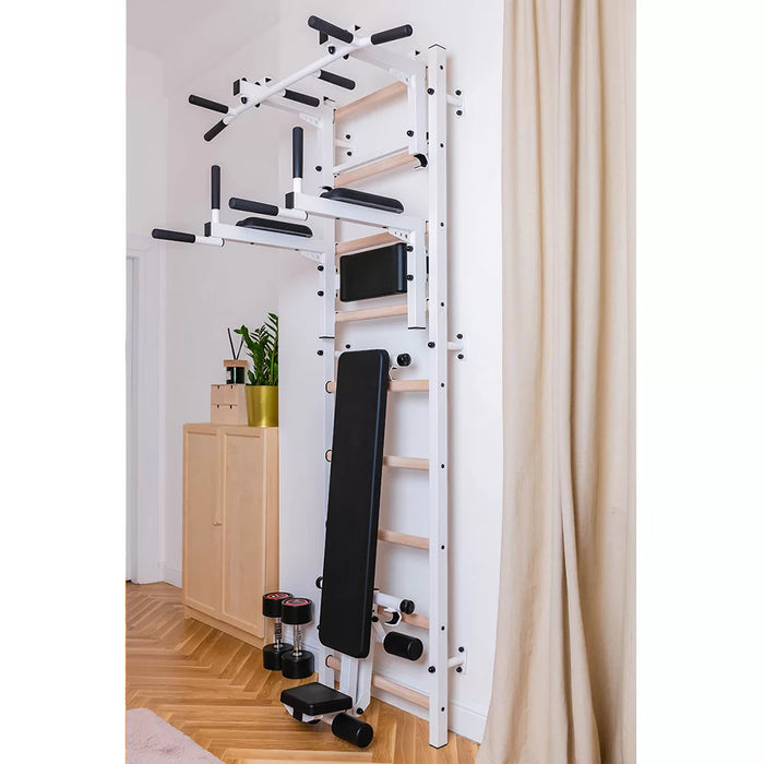 BenchK Wall Bars + Steel Pullup-Bar + Dip Bar + Bench 733B    