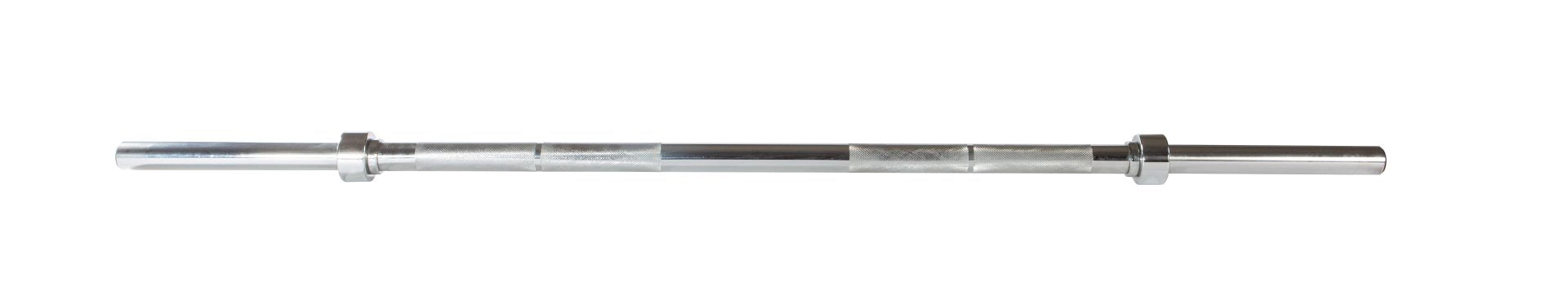 York Barbell 7' Extreme Grip Bar (Chrome, 1000lb Capacity, 2" Grip)    